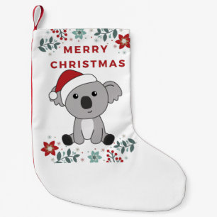 Koala Weihnachtsschnee Wintertiere Koalas Kleiner Weihnachtsstrumpf