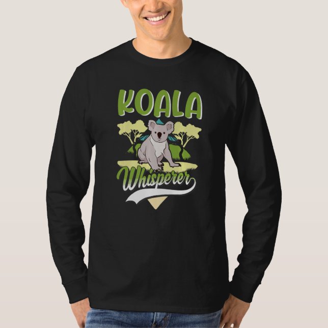 Koala Whisperer   T-Shirt (Vorderseite)