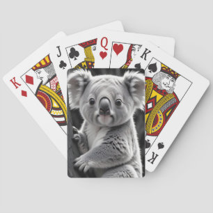 Koala Wildlife Majestic Nature Life Forest Poster Spielkarten
