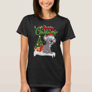 Koala Xmas Dekorationen Santa Koala Weihnachten T-Shirt
