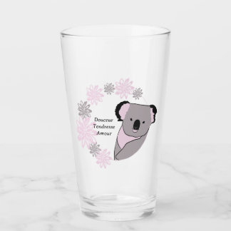 Koala Zärtlichkeit Glas