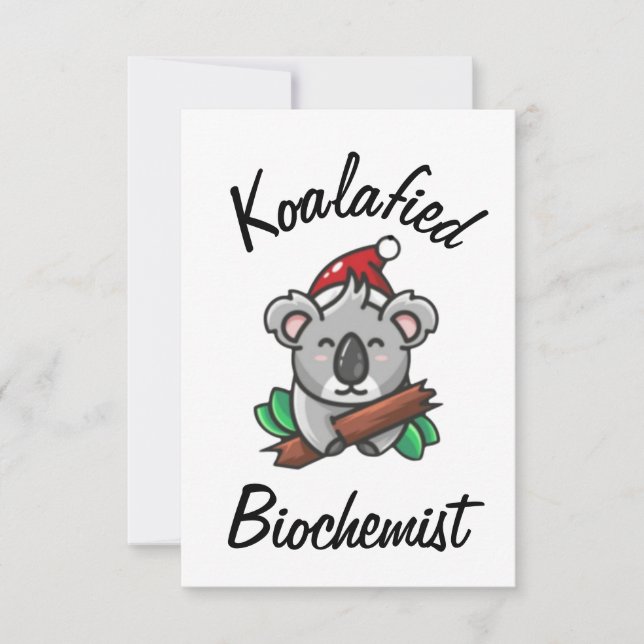 Koalafied Biochemical Card Karte (Vorderseite)