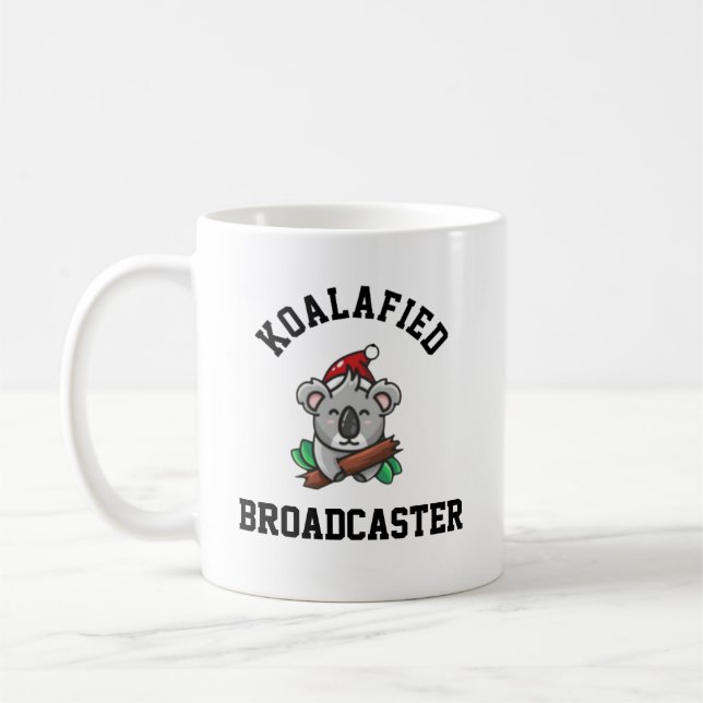 Koalafied Broadcaster Kaffeetasse (Links)