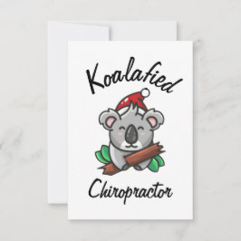 Koalafied Chiropraktikkarte Karte