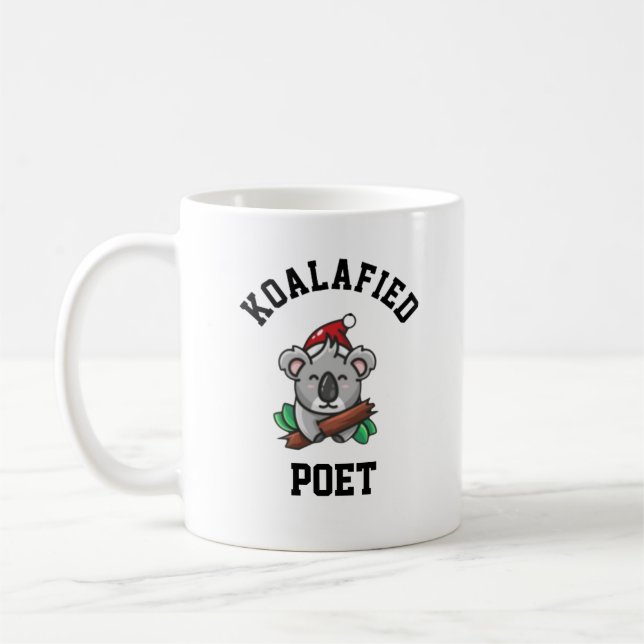 Koalafied Dichter  Kaffeetasse (Links)