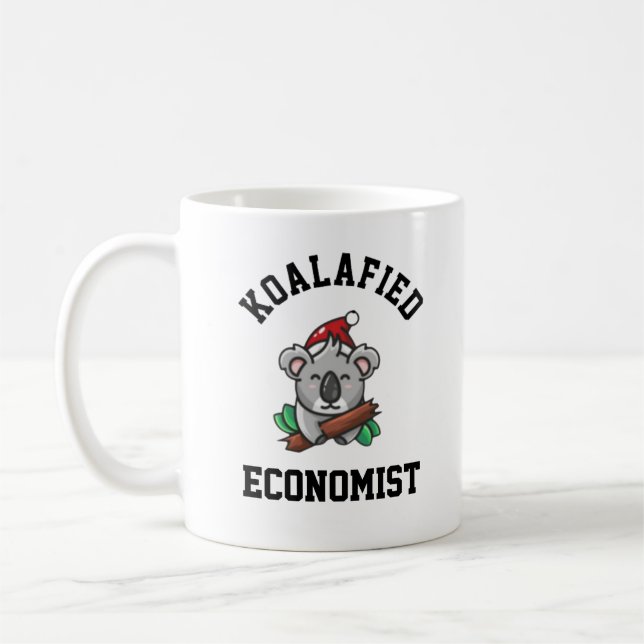 Koalafied Economist Kaffeetasse (Links)