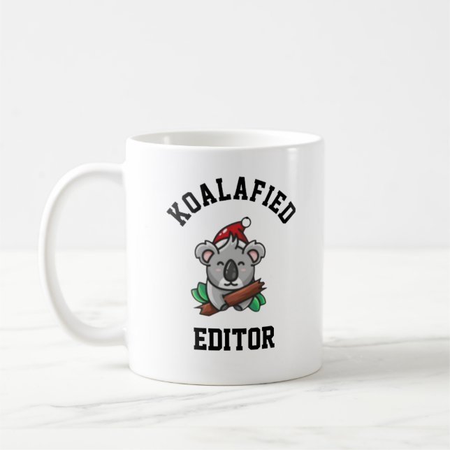 Koalafied Editor Kaffeetasse (Links)