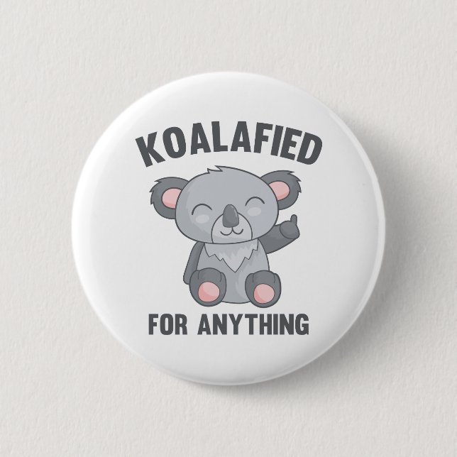 Koalafied für alles button (Vorderseite)