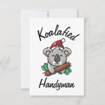 Koalafied Handyman Card