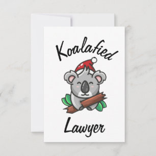 Koalafied Lawyer Card Karte