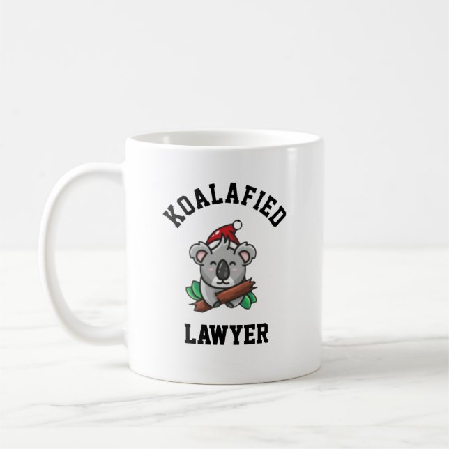 Koalafied Lawyer Kaffeetasse (Links)