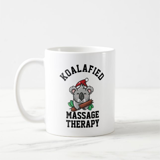 Koalafied Massage Therapy Kaffeetasse (Links)