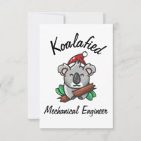 Koalafied Mechanical Engineer Card