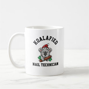 Koalafied Nail Techniker Kaffeetasse