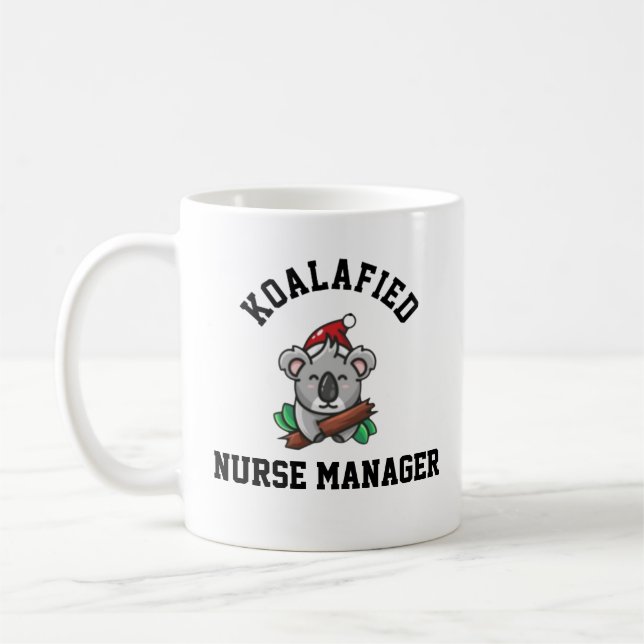 Koalafied Nurse Manager Kaffeetasse (Links)