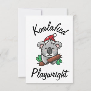 Koalafied Playwright Card Karte