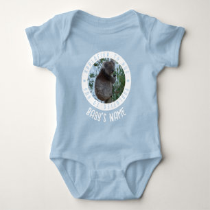 Koalafiziert zum Umarmen süßer witziger Koala-Baby Baby Strampler