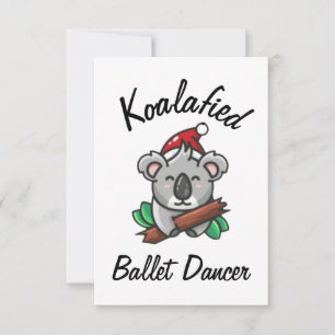 Koalafizierte Balletttänzer Karte