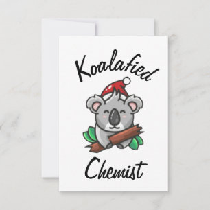 Koalafizierte Chemikerkarte Karte