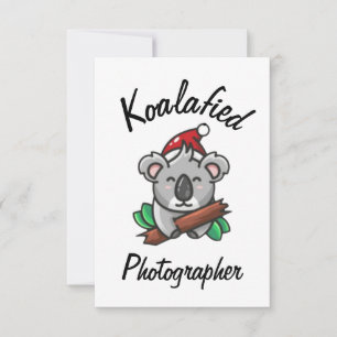 Koalafizierte Fotografenkarte Karte