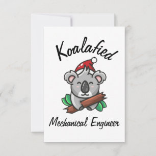 Koalafizierte Mechanical Engineer Karte