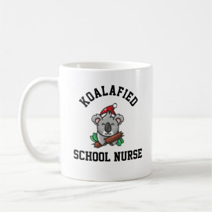 Koalafizierte Schulkrankenschwester Kaffeetasse