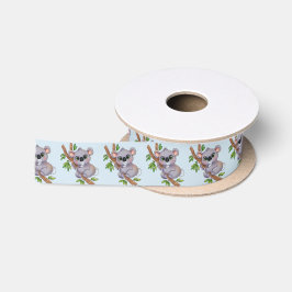 Koalamuster Satinband