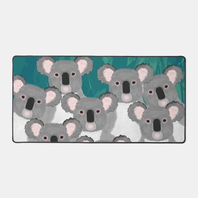 Koalas Desk Mat Schreibtischunterlage (Vorderseite)
