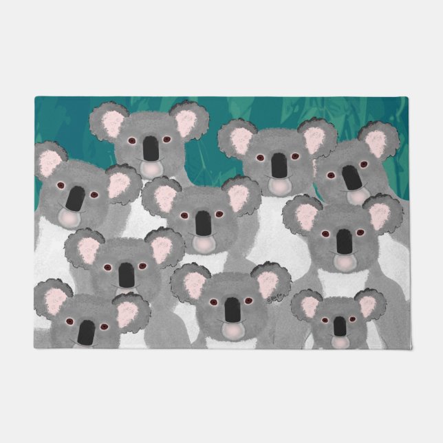 Koalas Doormat Fußmatte (Vorderseite)