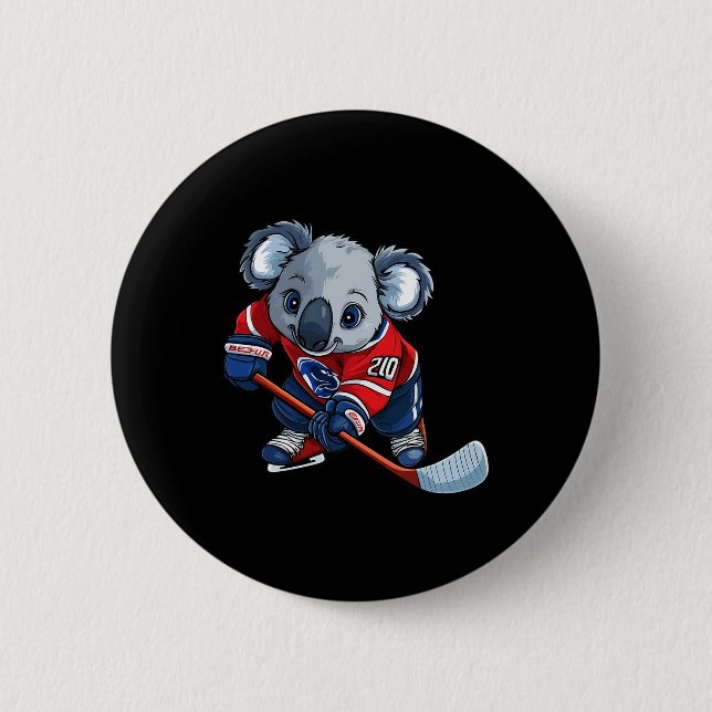 Koalas Eishockey  Button (Vorderseite)