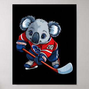 Koalas Eishockey Poster