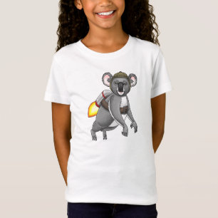 Koalas Jetpack-Fahrt T-Shirt