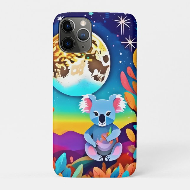 Koalas mondlische Nacht Case-Mate iPhone Hülle (Rückseite)