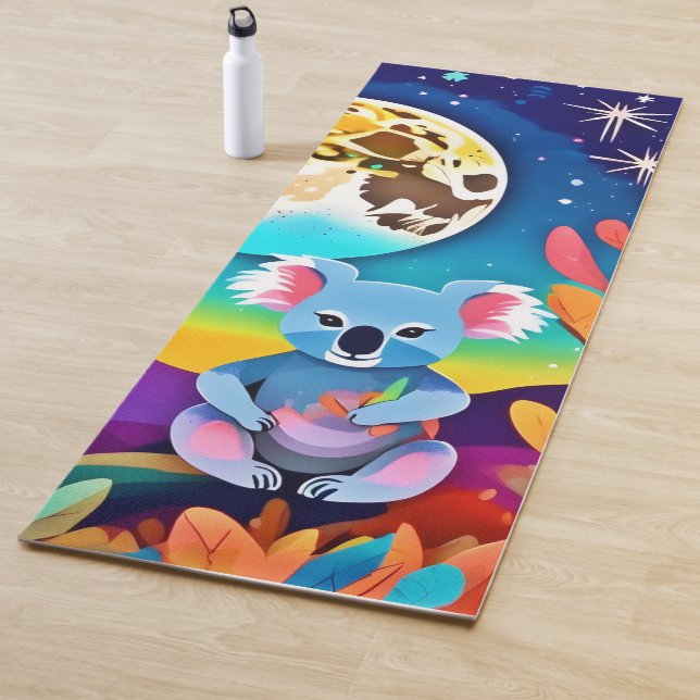 Koalas mondlische Nacht Yogamatte (Beispiel)