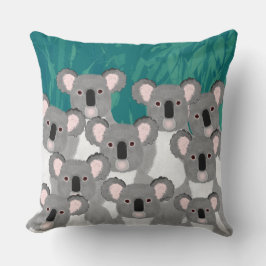 Koalas Throw Pillow Kissen