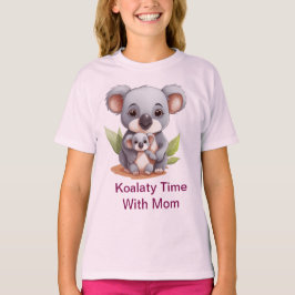 Koalaty Time with Mama - Niedlicher Koala Kids T - T-Shirt