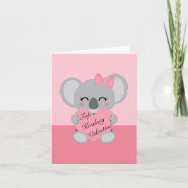 Koalaty Valentine Card Karte