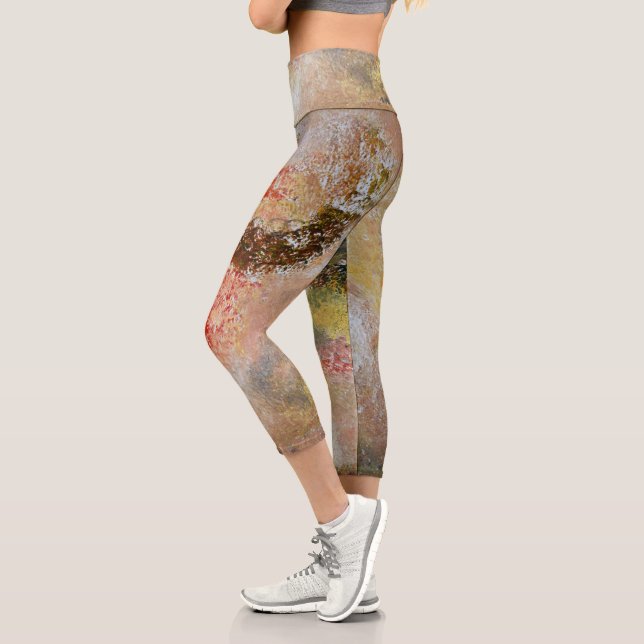 "Koanu Ary" von Ramona Walach Capri Leggings (Links)