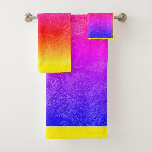 Kobalblau Badhandtuch Set (Insitu)