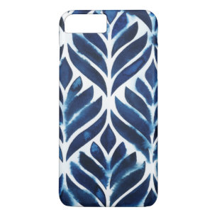 Kobalt-Aquarell deckt IV mit Ziegeln Case-Mate iPhone Hülle