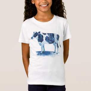 Kobalt-Blau-Vieh - Kuh T-Shirt