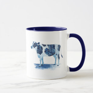 Kobalt-Blau-Vieh - Kuh Tasse
