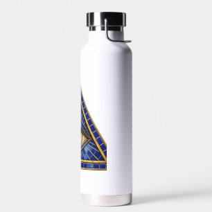 Kobalt-Mosaik-Augen-Wasserflasche Trinkflasche