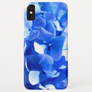 Kobaltblau Blütenblütenelegante Hydrangeas Case-Mate iPhone Hülle