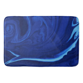 Kobaltblau-Hintergrund strukturiertes Badematte