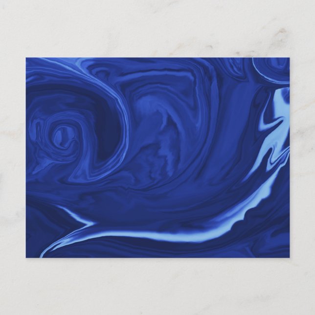 Kobaltblauer Hintergrund Texmade Postkarte (Vorderseite)
