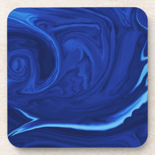 Kobaltblauer Hintergrund Texmade Untersetzer