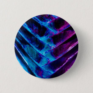 Kobaltblauer und leuchtend violetter kolorierter R Button
