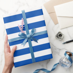 Kobaltfarbe Geschenkpapier