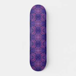 Kobelsteine Hintergrundbeleuchtung lila violette g Skateboard